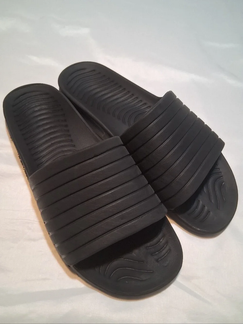 Unisex Black Comfort Slides Size 11 Made in the USA